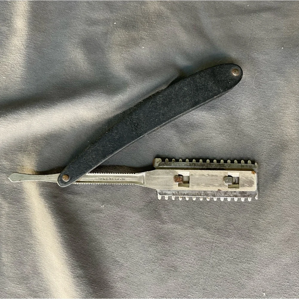 Durham Duplex Razor Co. Shaving Razor with Canvas Case PAT. U.S.A. May 7 1907